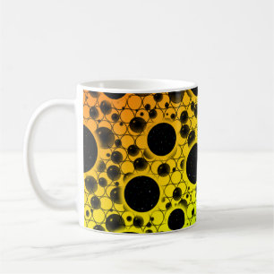 Space Bubble Spots - Rainbow ROYGB Coffee Mug