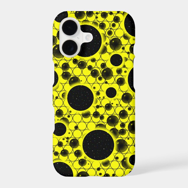 Space Bubble Spots - Yellow (Back)