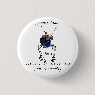 Space Bugz Button #1
