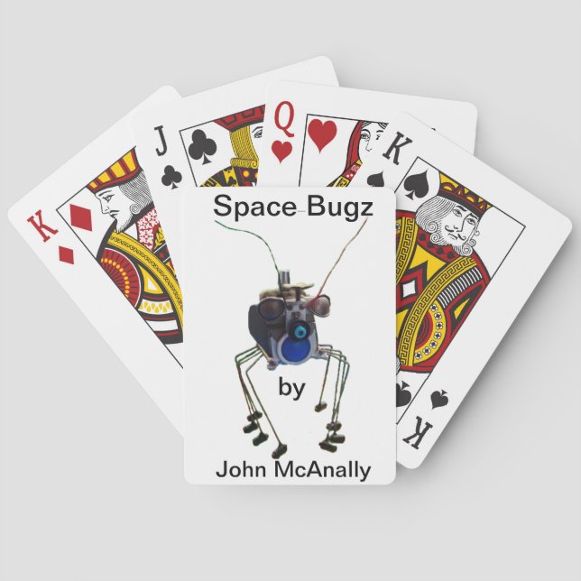 Space Bugz Playing Cards (Back)