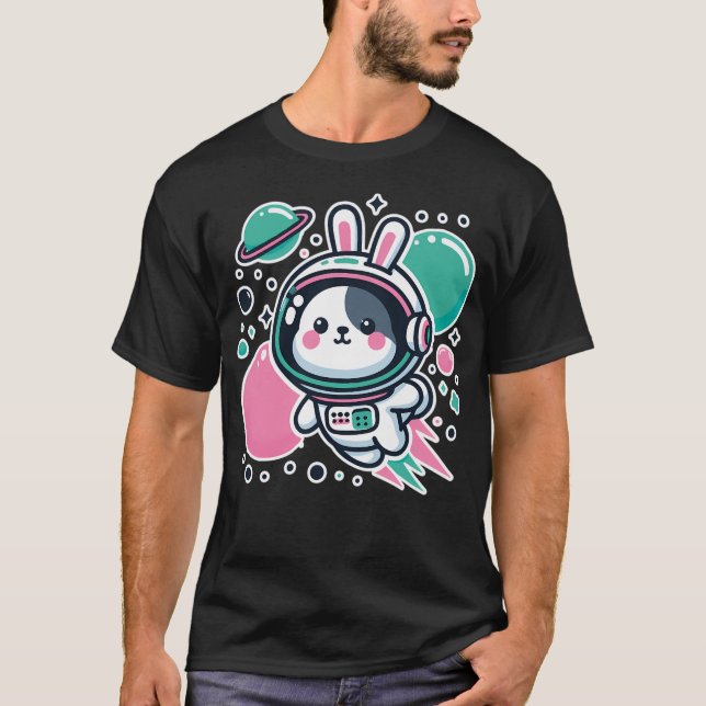 Space Bunny T-Shirt (Front)