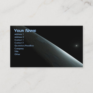 Space Business Card