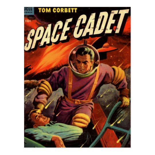 Space Cadet Postcard