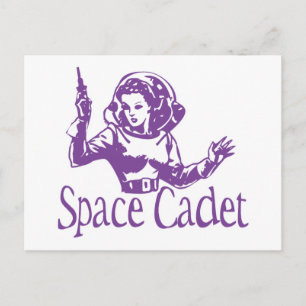 Space Cadet Purple Postcard
