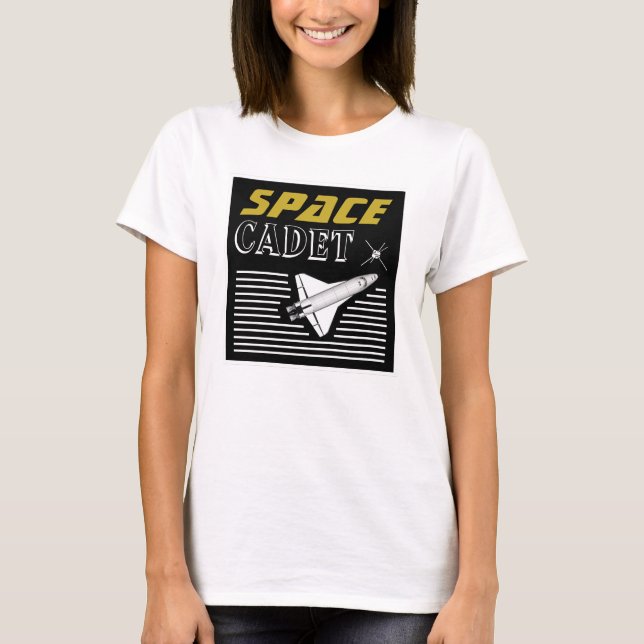 Space Cadet, Spacecraft T-Shirt (Front)