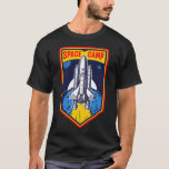Space Camp T-Shirt<br><div class="desc">Explore the universe with our space-themed t-shirts. The universe's endless wonders inspire them. The shirts feature bright colours and sharp images of galaxies, nebulae, and stars. They spark curiosity and give you the feeling of being in space. Perfect for astronomy enthusiasts, aspiring astronauts, or anyone intrigued by space. Our clothing...</div>