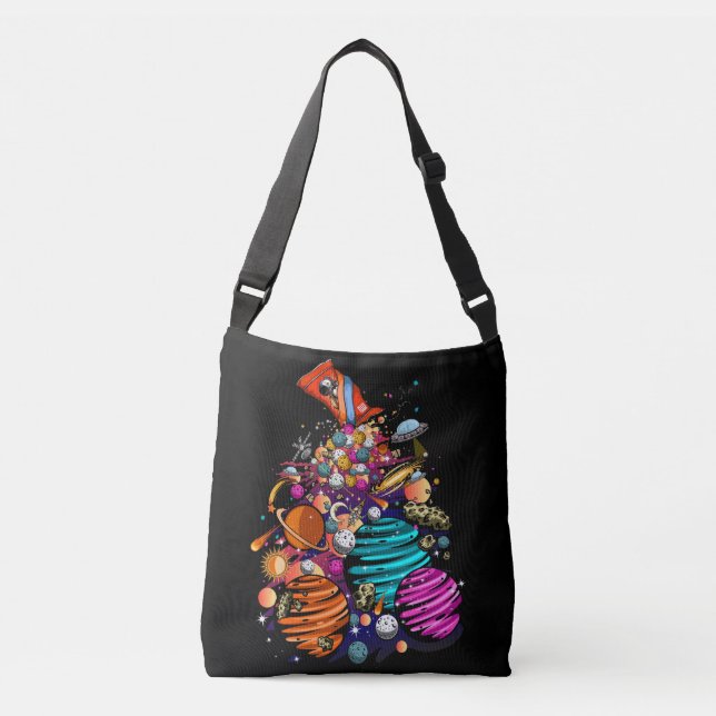 Space Candy Crossbody Bag (Front)