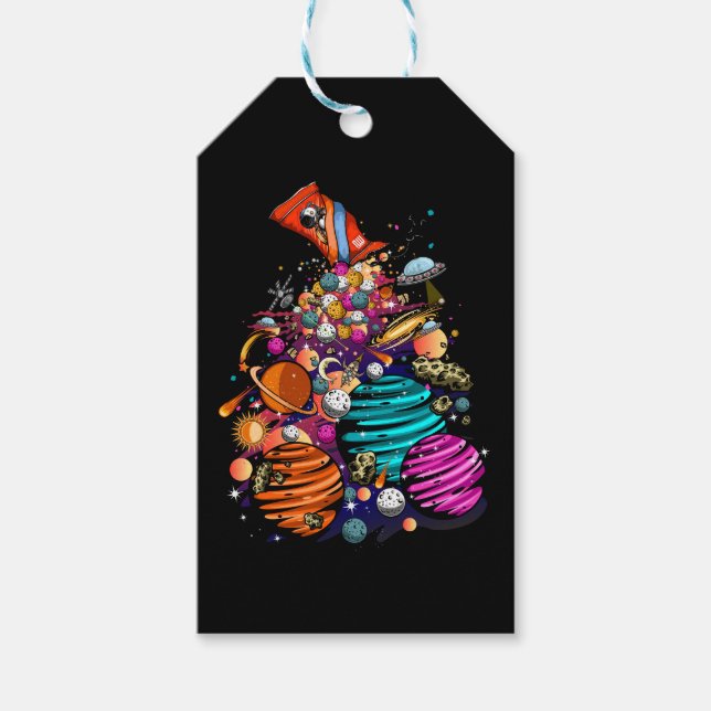 Space Candy Gift Tags (Front)