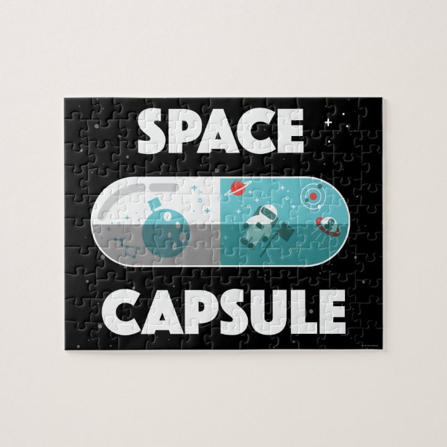 Space Capsule Jigsaw Puzzle (Horizontal)