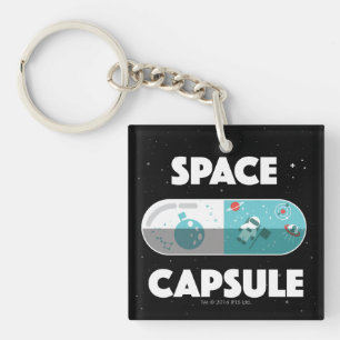 Space Capsule Keychain