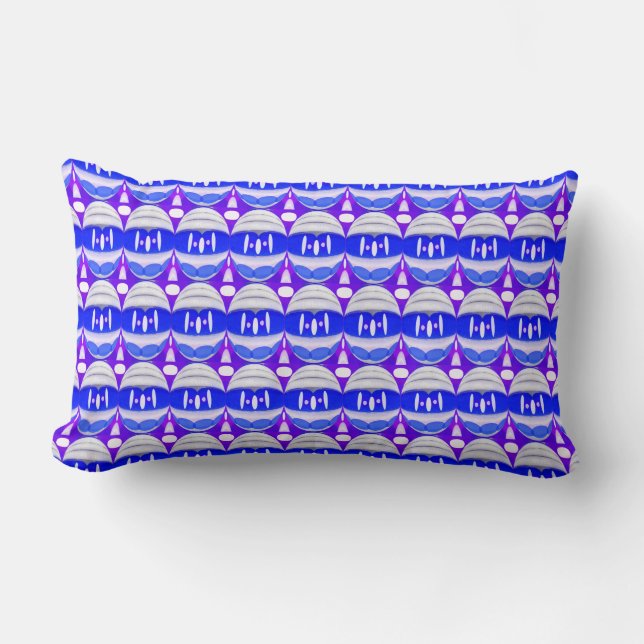 Space capsules lumbar pillow (Front)