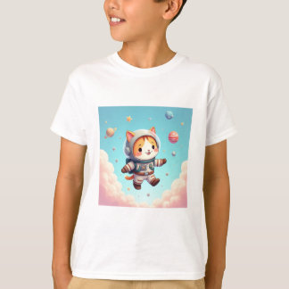 Space Cat Adventurer T-Shirt