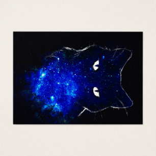 Space Cat Black Cat Gift, Cute Kitten Galaxy Gift