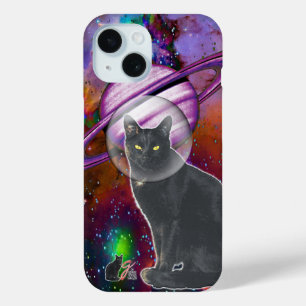 Space-Cat Cosmo Case-Mate iPhone 15 Case