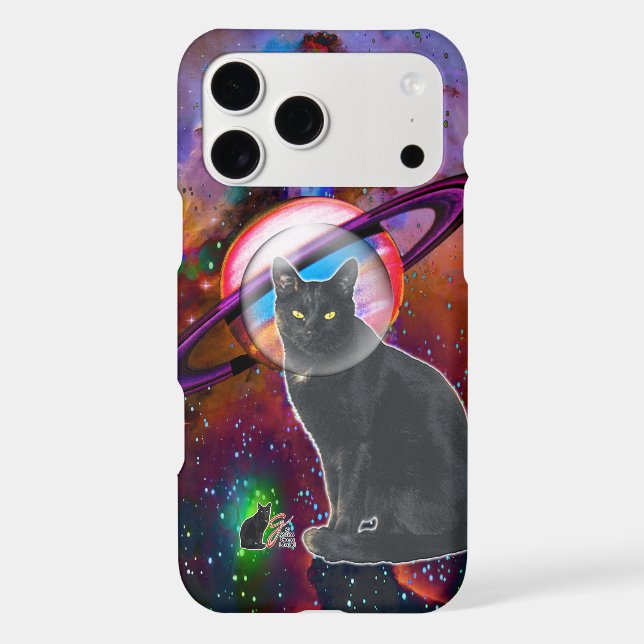 Space-Cat Cosmo  Case-Mate iPhone 17 Case (Back)