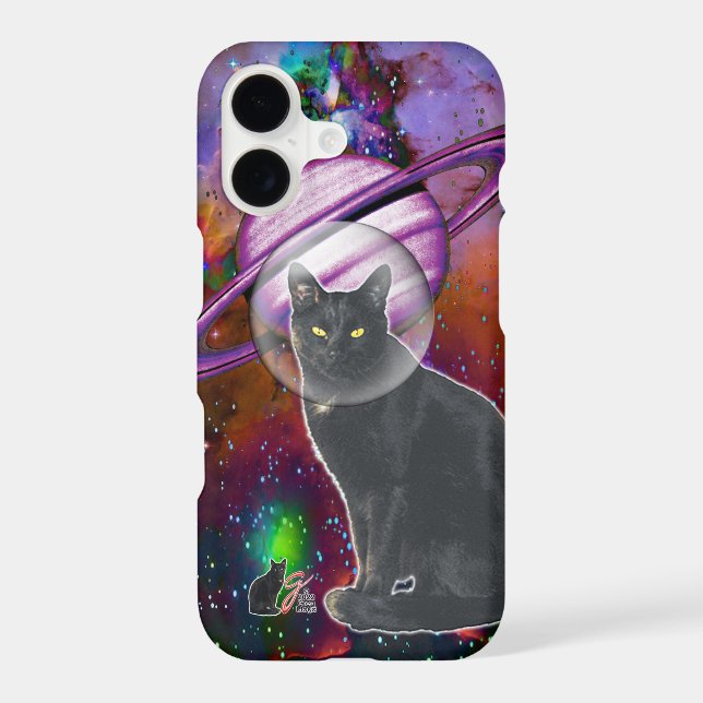 Space-Cat Cosmo  Case-Mate iPhone Case (Verso)
