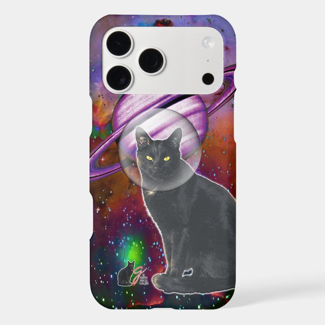 Space-Cat Cosmo  Case-Mate iPhone Case (Verso)