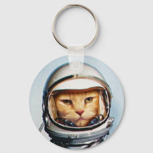 Space Cat Keychain