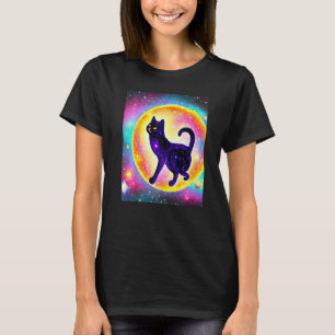 Space Cat Kitty Kitten In Cat Style 4 T-Shirt