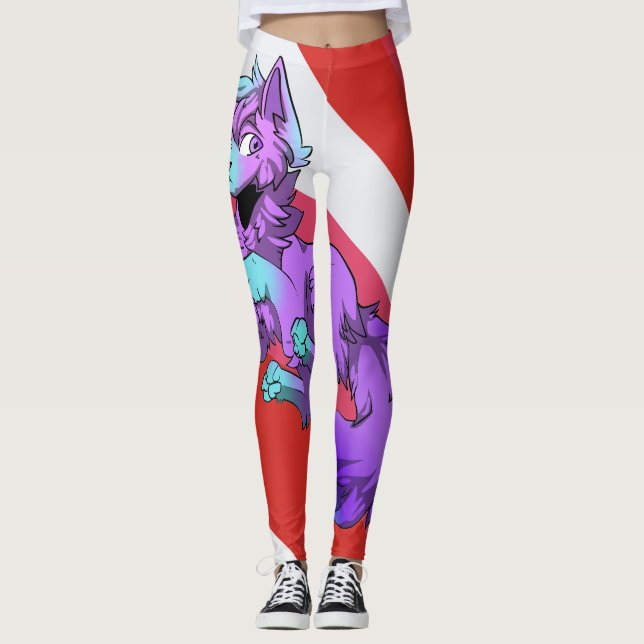 Space cat leggings (Front)