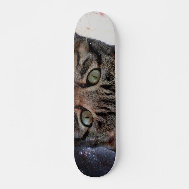 Space Cat Skateboard (Front)