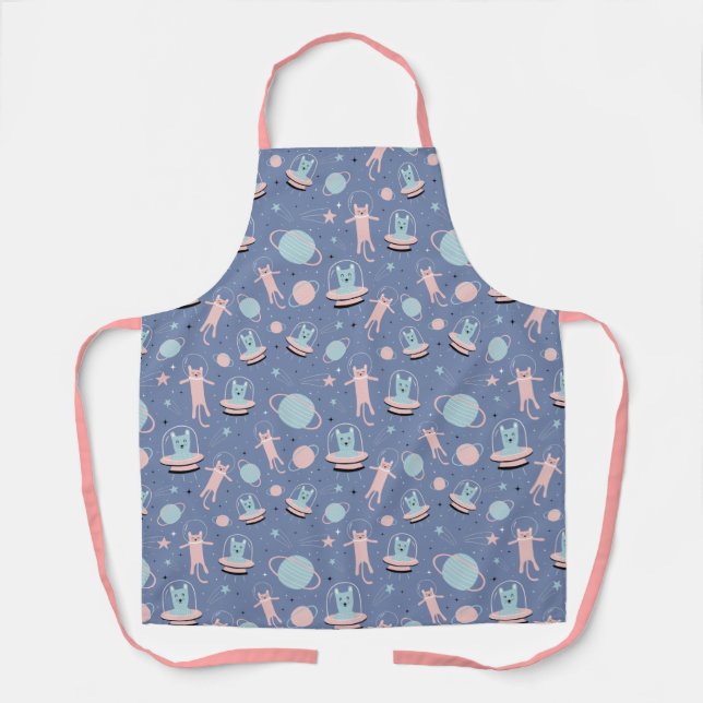 Space Cats Apron (Front)