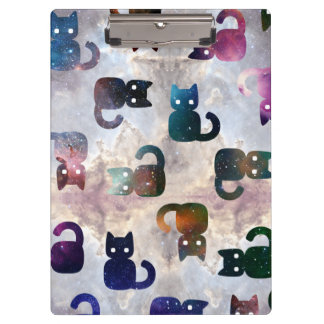 Space Cats | Galaxy Cat Clipboard