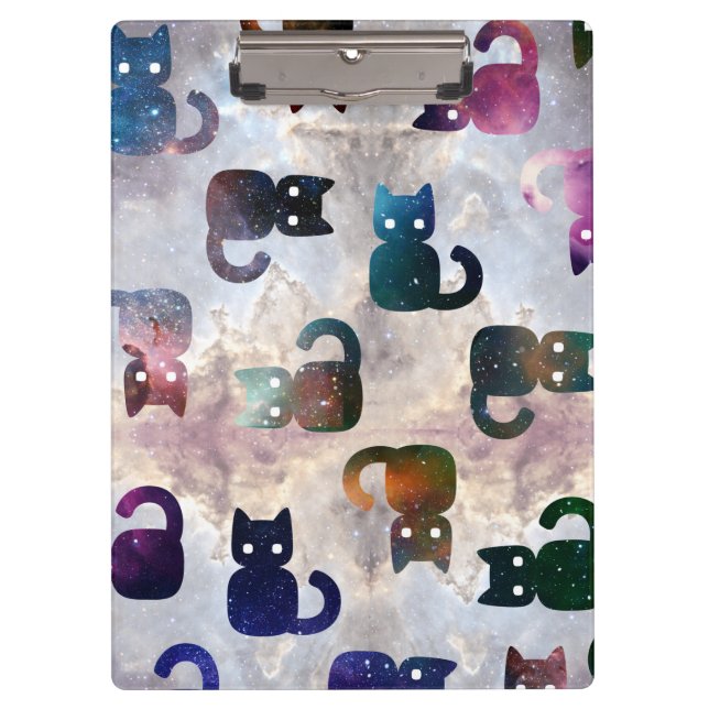 Space Cats | Galaxy Cat Clipboard (Front)