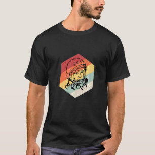 Space Cccp Gagarin Cosmonaut Retro Vintage T-Shirt