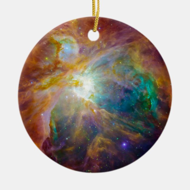 Space - Chaos in Orion Ceramic Ornament (Front)