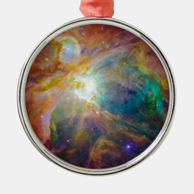 Space - Chaos in Orion Metal Ornament (Front)