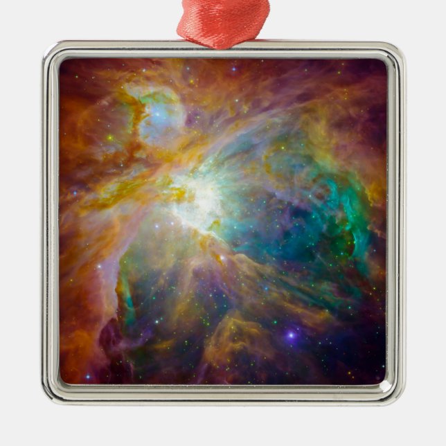 Space - Chaos in Orion Metal Ornament (Front)
