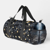 Space Chess Master Small Duffel Bag
