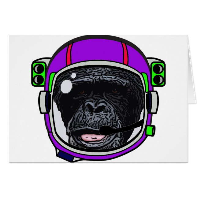 Space Chimp (Front Horizontal)