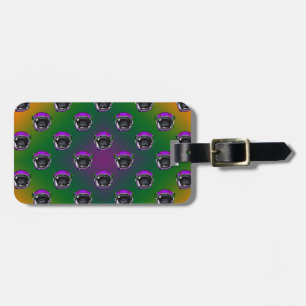 Space Chimp Luggage Tag