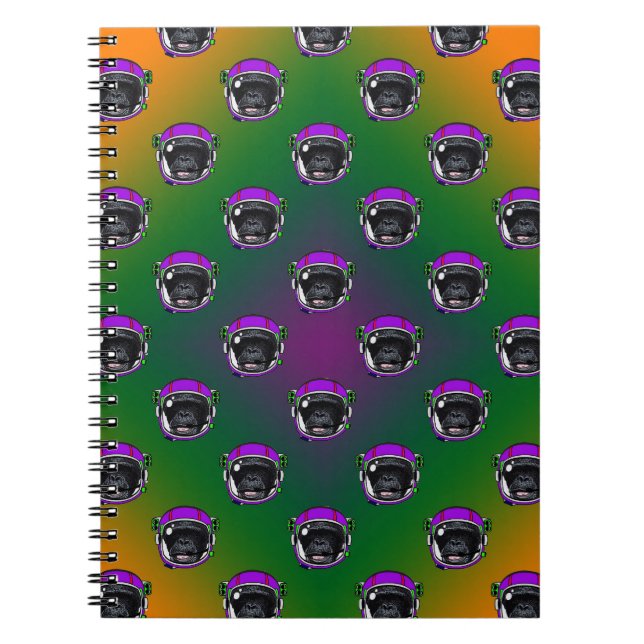 Space Chimp Notebook (Front)