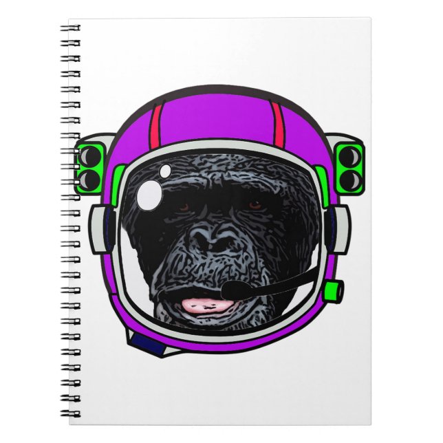 Space Chimp Notebook (Front)