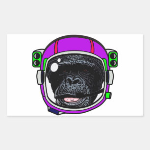 Space Chimp Sticker