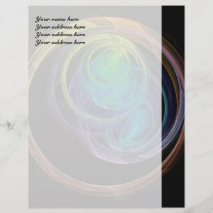 Space Circles Letterhead
