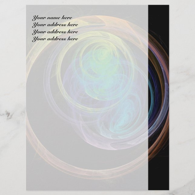 Space Circles Letterhead (Front)