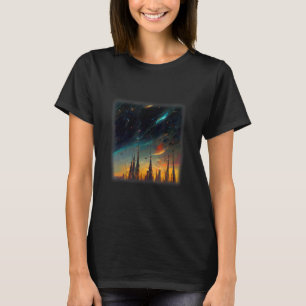 Space City Artwork T-Shirt