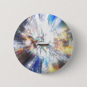 Space Clouds Craft 2 Inch Round Button