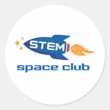 Space Club Sticker
