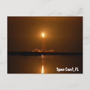 Space Coast, FL Postcard