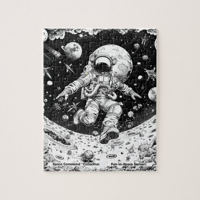 Space Command™ Collection – Fun-In-Space Series Jigsaw Puzzle (Vertical)