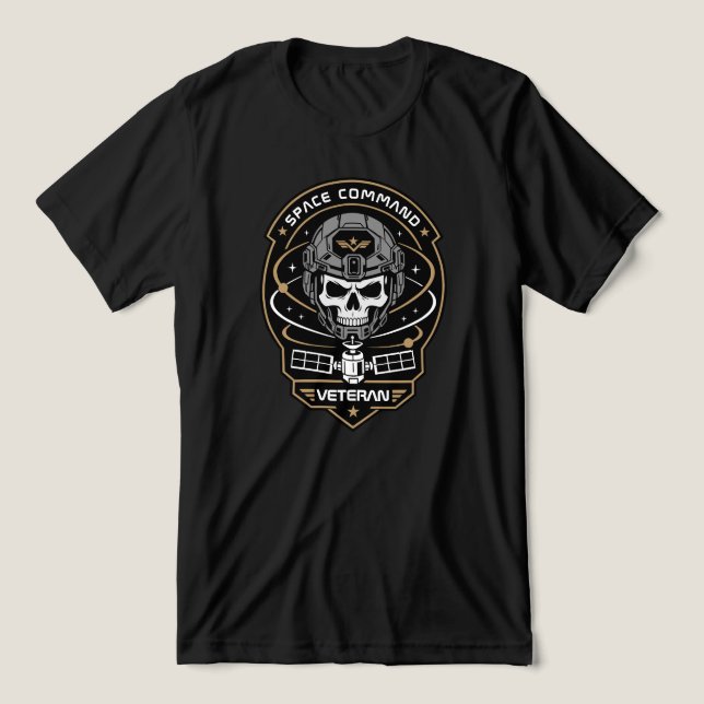 Space Command Tri-Blend Shirt (Design Front)