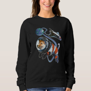 Space Corgi Astro Dog Owner Puppy Astronaut Pet Do Sweatshirt