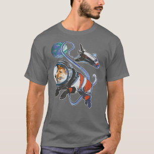 Space Corgi Astro Dog Owner Puppy Astronaut Pet Do T-Shirt