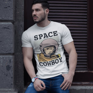 SPACE COWBOY MEN'S RETRO 1970'S T-SHIRTS