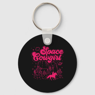 Space Cowgirls Bychelorette Party Rodeo Girls Wome Keychain